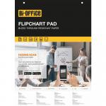 Bi-Office Gridded Flipchart Pad A1 40 Sheet (Pack of 5) FL0125201 BQ55301