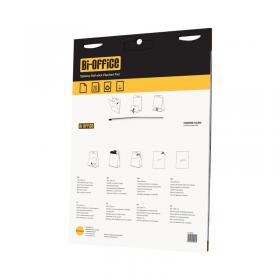 Bi-Office Table Top Self-Stick Flipchart Pad 585x500mm 20 Sheet White FL148303 BQ55484