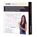 Bi-Office Magnetic Planning Kit KT1717 BQ65717