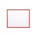 Adhesive Document Holder Red A4 Pk5