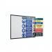 Adhesive Document Holder Blk A4 Pk5