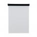 Bi-Office Flipchart Pad Clamp Black 650x55cm SX03010204 BQ70324