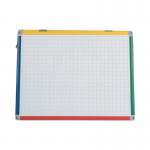 Bi-Office Schoolmate Desktop Magnetic Easel Lacquered Steel 60x45cm DKT10201011 BQ76211