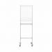 Bi-Office Standing Desk with Acrylic Board 550x720 and Wheels SUP3502 BQ81010