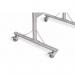 Bi-Office Standing Desk with Acrylic Board 550x720 and Wheels SUP3502 BQ81010