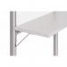 Bi-Office Standing Desk with Acrylic Board 550x720 and Wheels SUP3502 BQ81010