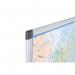 Bi-Office Maya Magnetic World Map Board 120x90cm MAP0100802 BQ81080