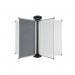 Bi-Office Flipping Board System Black Structure 240x1200mm RPA01001 BQ83010