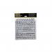 Bi-Office Changeable Letter Boards Characters 19mm Silver (Pack of 235) CAR0102 BQ86102
