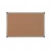 Bi-Office Maya Cork Noticeboard 600x450mm BQ86130
