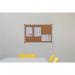 Bi-Office Maya Cork Noticeboard 600x450mm BQ86130