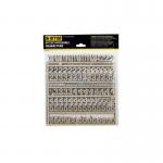 Bi-Office Changeable Letter Boards Characters 19mm Gold (Pack of 264) CAR0403 BQ86403