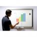 Bi-Office Expression Whiteboard Magnetic Ceramic Surface Aluminium Frame 120x90cm EXP050301 BQ95531