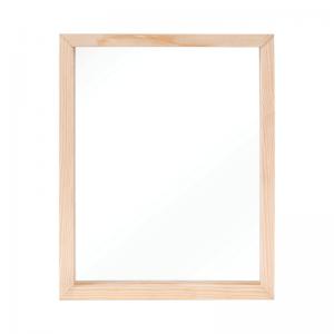 Bi-Office Floating Photo Frame Double Acrylic Pine Frame 13x18cm