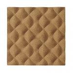 ARCHYI Frameless Ripple Cork Tile 200x200mm (Pack of 12) WT0529033 BQ98023