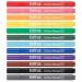 Berol Colour Broad Pen Water Based Ink Assorted (Pack of 12) S0672840 BR00008