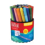 Berol Colourbroad Pen Water Based Ink Assorted (Pack of 42) CBT S0375970 BR30073