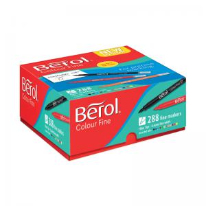 Berol Colour Fine Class Assorted Pack of 288 2057601 BR31759