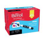 Berol Drywipe Marker Bullet Tip Black (Pack of 48) 1984868 BR84868