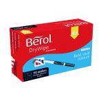 Berol Drywipe Pen Broad Black (Pack of 192) 1984897 BR84897