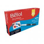 Berol Drywipe Pen Fine Black (12 Pack) 1984901 BR84901