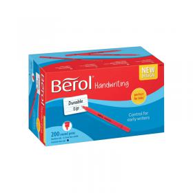 Berol Handwriting Pen Blue (200 Pack) 2056779 BR87930