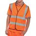 Beeswift High Visibility Waistcoat Full App G Orange M BRG10007