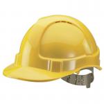 Beeswift Comfort Vented Safety Helmet ABS Shell Yellow BBVSHY BRG10036