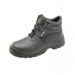 A photo of the Beeswift Safety Boots will show a durable and comfortable option for protection at work. The 4 D-Ring design, dual density sole, and steel midsole provide optimal safety features. The sleek black color and size 9 make them versatile for any job. One pair is included in the purchase.