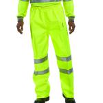 Hi Visibility Breathable Overtrousers Saturn Yellow XL BITSYXL BRG12625
