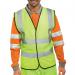 Beeswift High Visibility Waistcoat Full App G Saturn Yellow Large WCENGL BRG12639