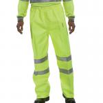 Beeswift Birkdale High Visibility Trousers Saturn Yellow Medium BRG12666