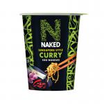 Naked Noodle Singapore Style Curry Egg Noodles 78g (Pack of 6) 129471 BRK03718