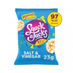 Snack a Jacks Salt and Vinegar Rice Cakes 23g (Pack of 24) 11178 BRK11179