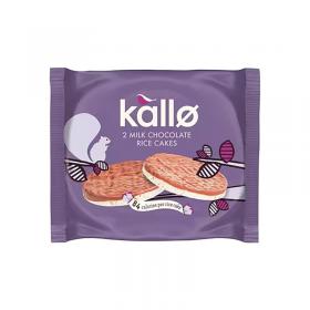 Kallo 2 Milk Chocolate Rice Cakes 33g (Pack of 30) 133915 BRK14648
