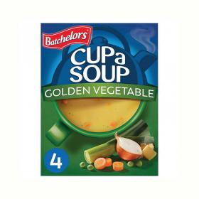 Batchelors Cup a Soup Golden Vegetable 82g (Pack of 4) 1004200 BRK40319
