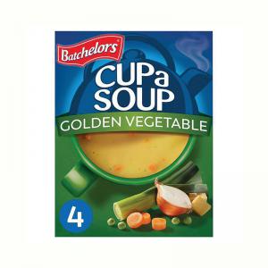 Batchelors Cup a Soup Golden Vegetable 82g Pack of 4 1004200 BRK40319