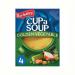 Batchelors Cup a Soup Golden Vegetable 82g (Pack of 4) 1004200 BRK40319