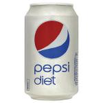 Diet Pepsi Cans 330ml (Pack of 24) 202428 BRT00204