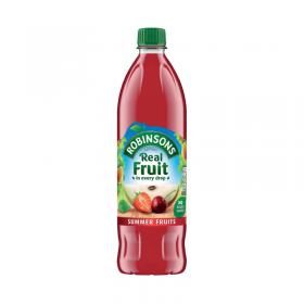 Robinsons No Added Sugar Summer Fruits Squash 1 Litre 0402110 BRT03015