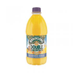 Robinsons Double Concentrate Orange Squash No Added Sugar 1.75 Litre (Pack of 2) 402046 BRT14654