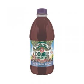 Robinsons NAS Double Concentrate Apple and Blackcurrant 1.75L (Pack of 2) 402047 BRT14656