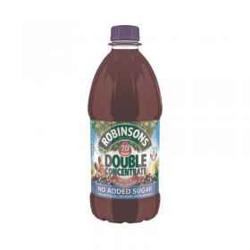 Robinsons NAS Double Concentrate Apple and Blackcurrant 1.75L (Pack of 2) 402047 BRT14656