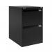 Bisley Premium Filer - 2 Drawer Foolscap Filing Cabinet in Black 1623-av1