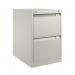 Bisley Premium Filer - 2 Drawer Foolscap Filing Cabinet Goose in Grey 1623-av4