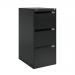 Bisley Premium Filer - 3 Drawer Foolscap Filing Cabinet in Black 1633-av1