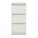 Bisley Premium Filer - 3 Drawer Foolscap Filing Cabinet in Goose Grey 1633-av4