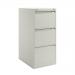 Bisley Premium Filer - 3 Drawer Foolscap Filing Cabinet in Goose Grey 1633-av4