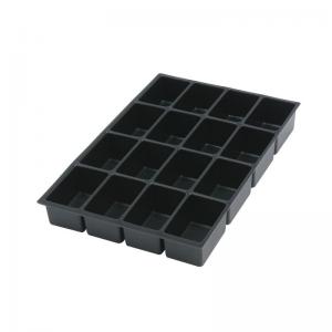 Bisley Multidrawer Insert Trays with 16 Compartments in Black Pack of