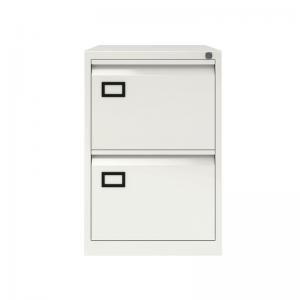 Bisley Volume Filer - 2 Drawer Foolscap Filing Cabinet in Chalk